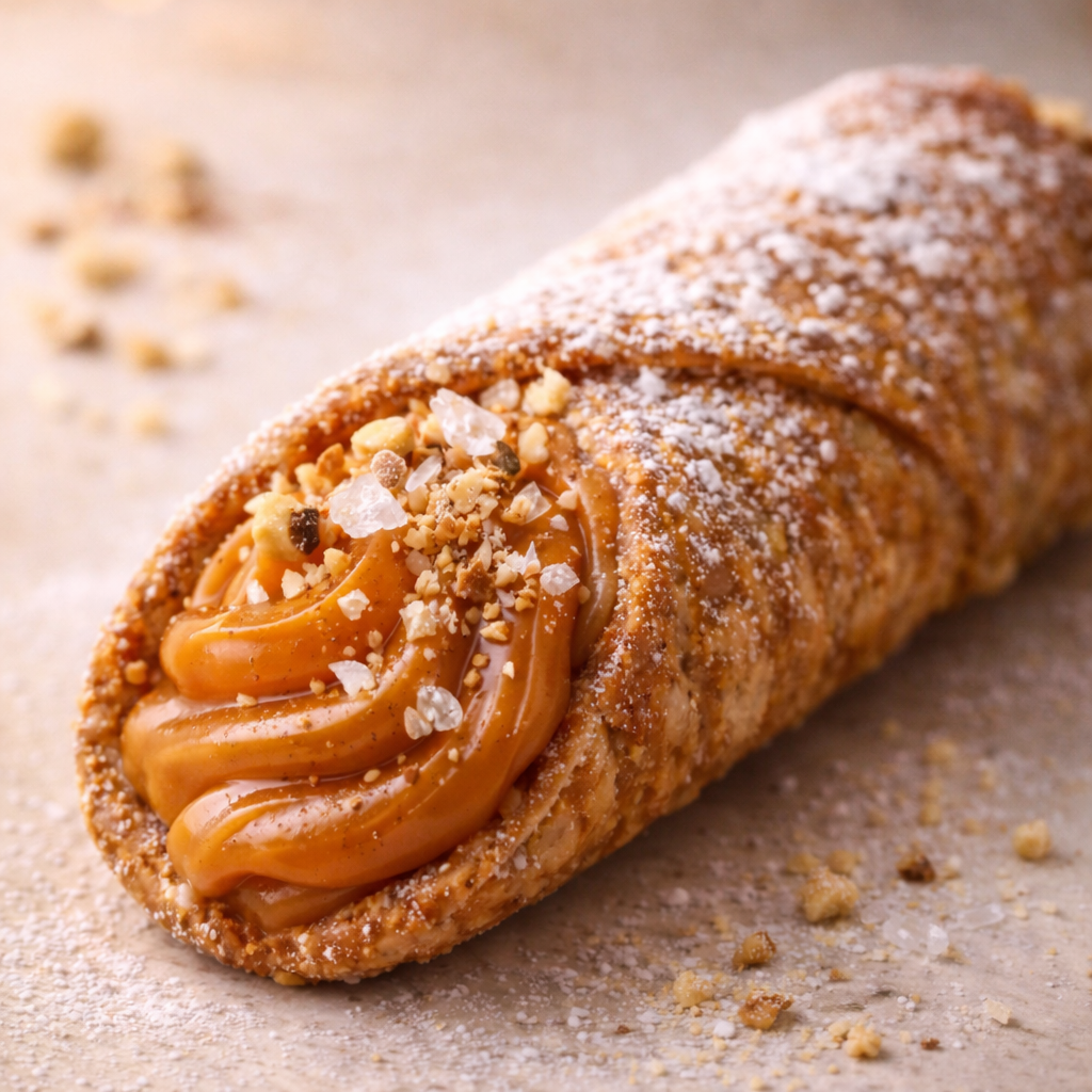 Cannoli mit Caramello Salato